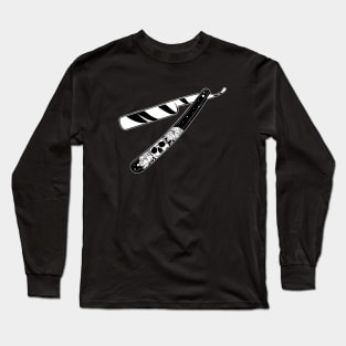 straight razor Long Sleeve T-Shirt